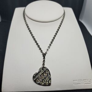 Guess Heart Necklace 